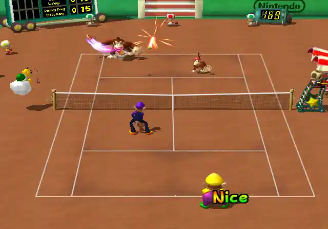 mario power tennis